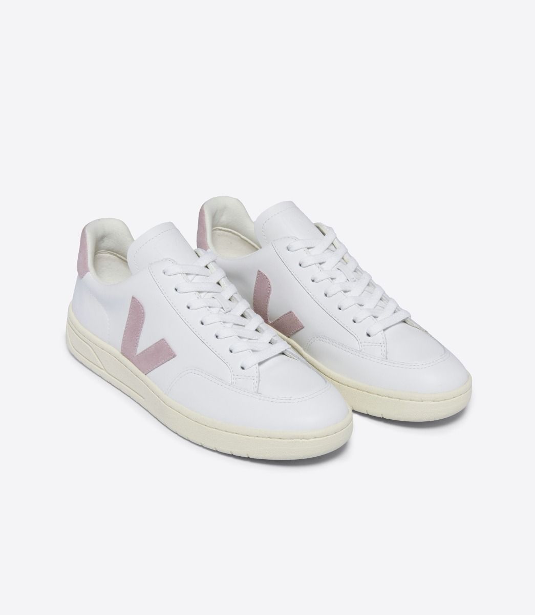 V-12 LEATHER WHITE BABE