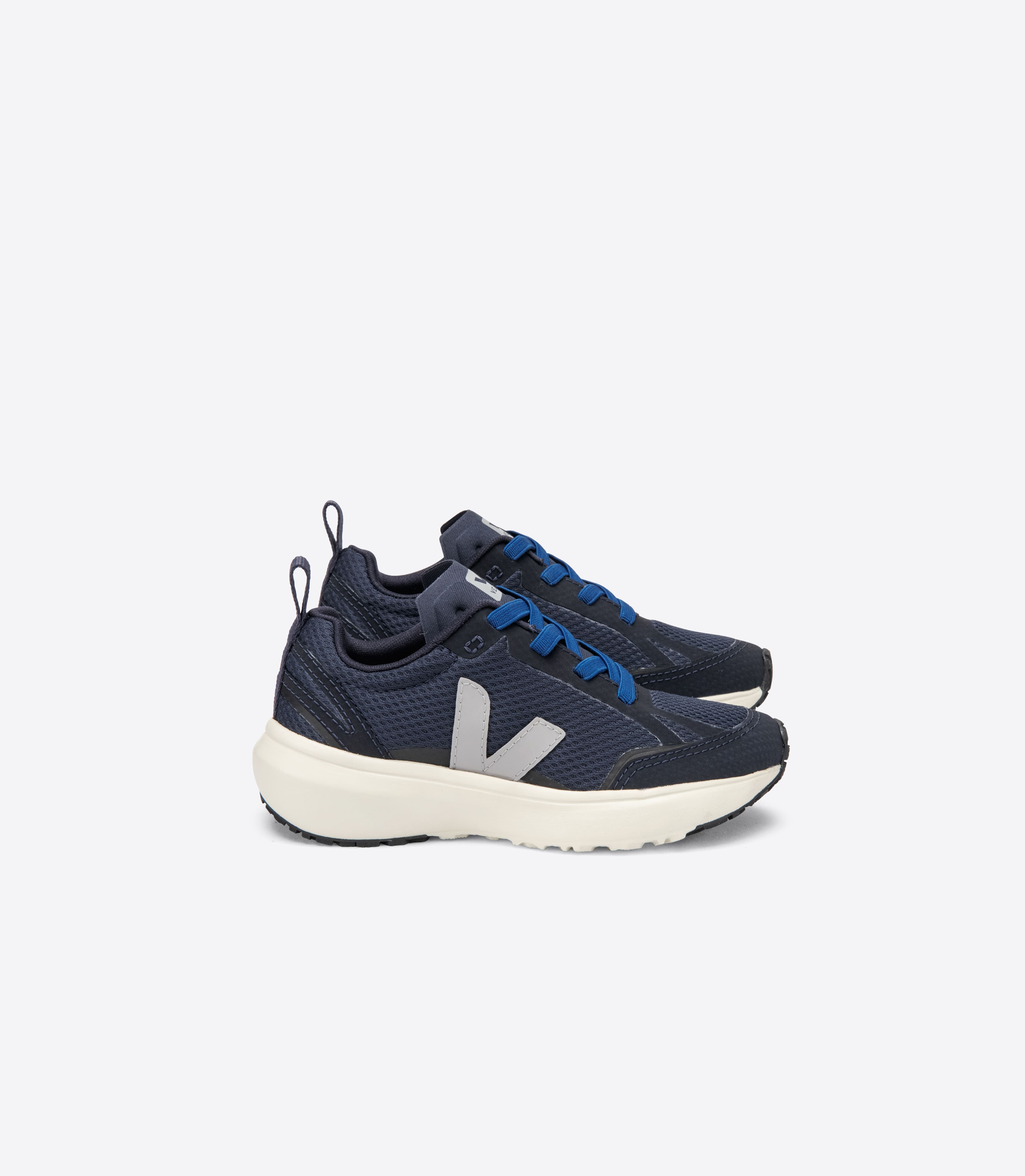 CANARY ELASTIC LACES NAUTICO OXFORD GREY