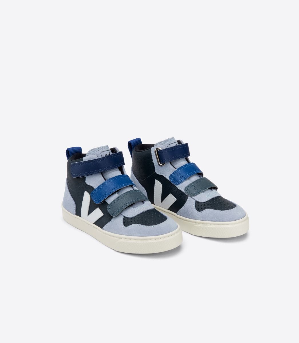 V-10 MID LEATHER MULTICO NAUTICO MENTHOL