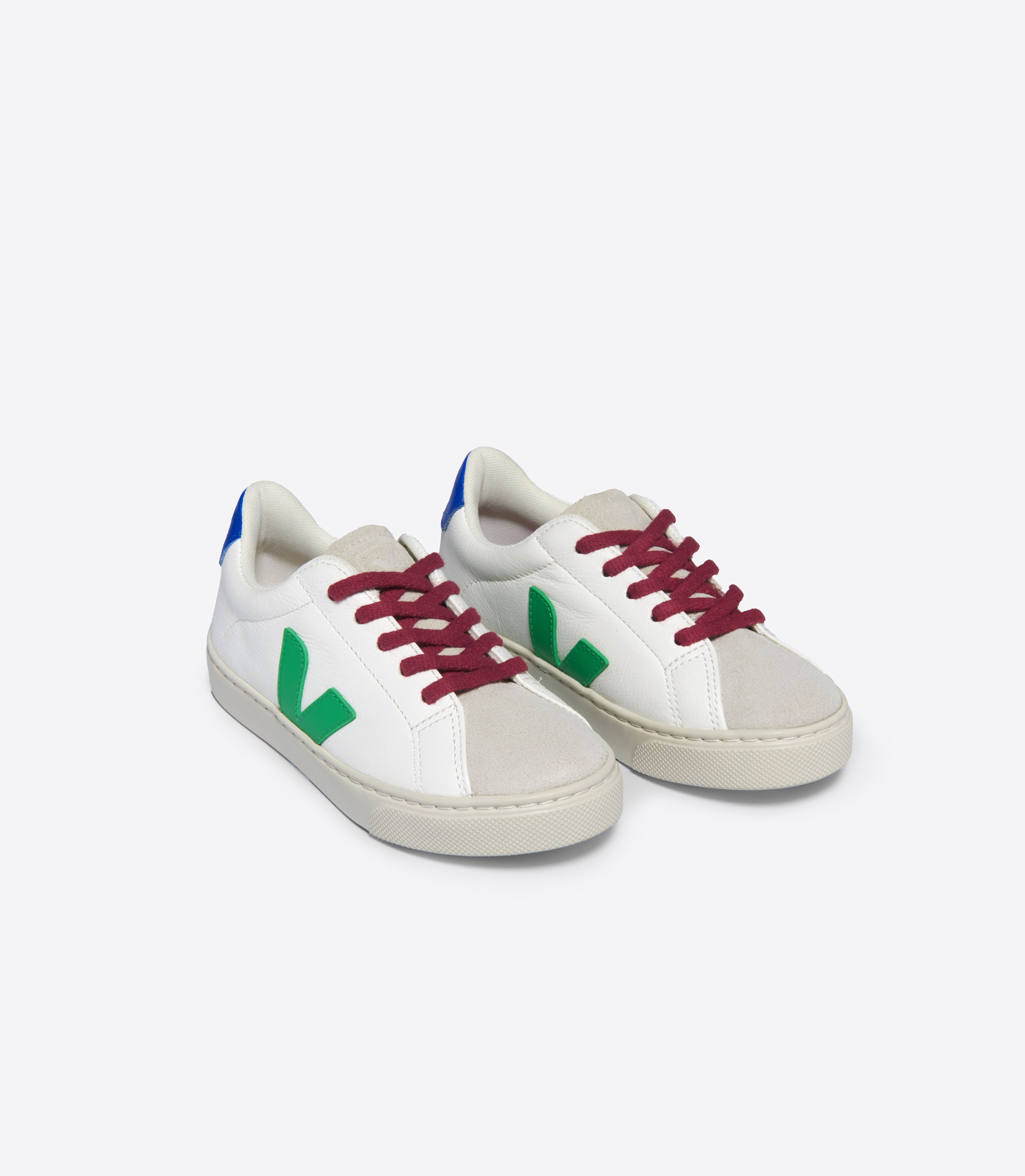 ESPLAR LACES LEATHER WHITE LEAF PAROS