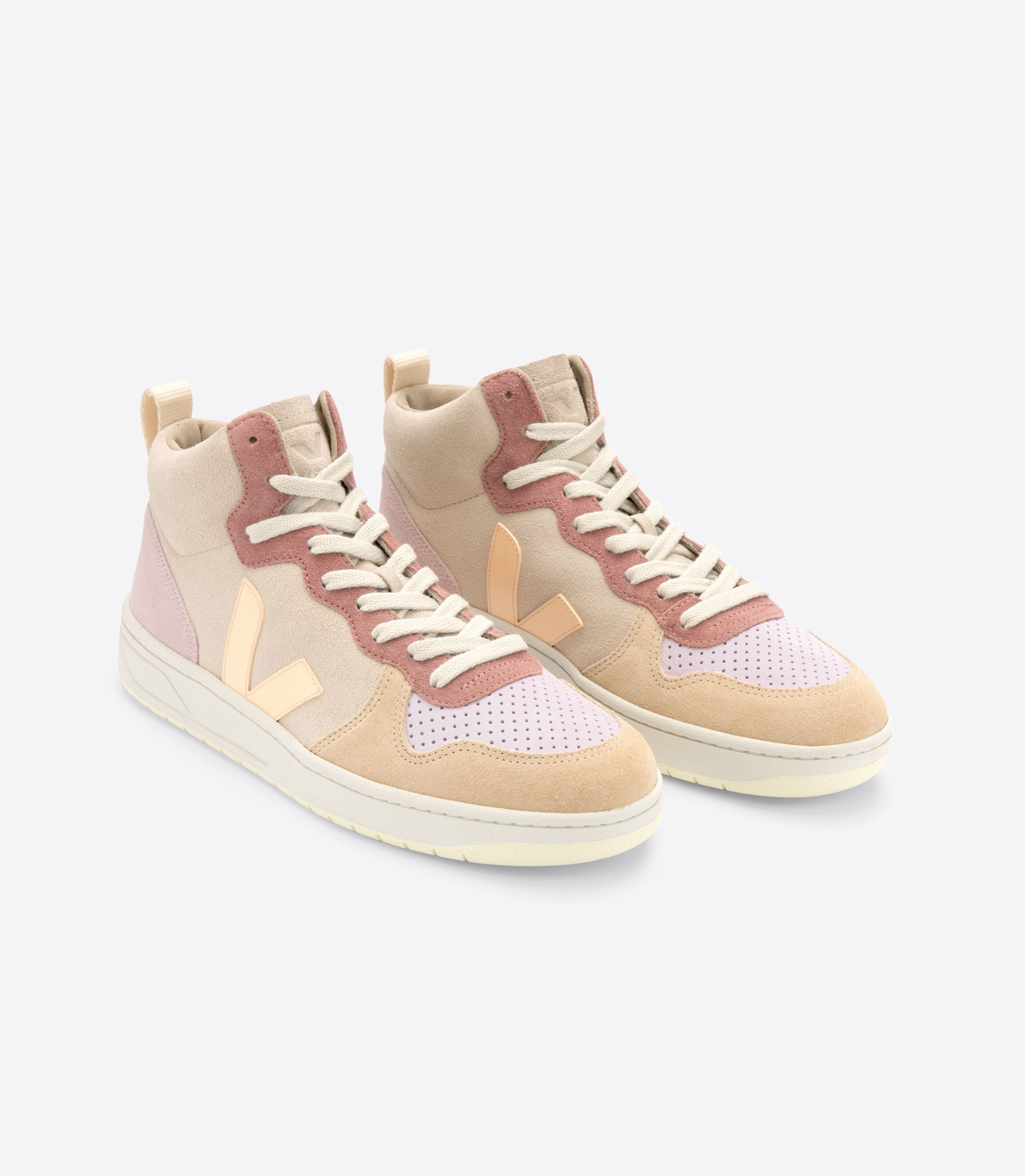 V-15 SUEDE MULTICO PEACH