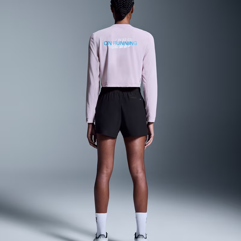 Women's Train Long-T Crop Graphic