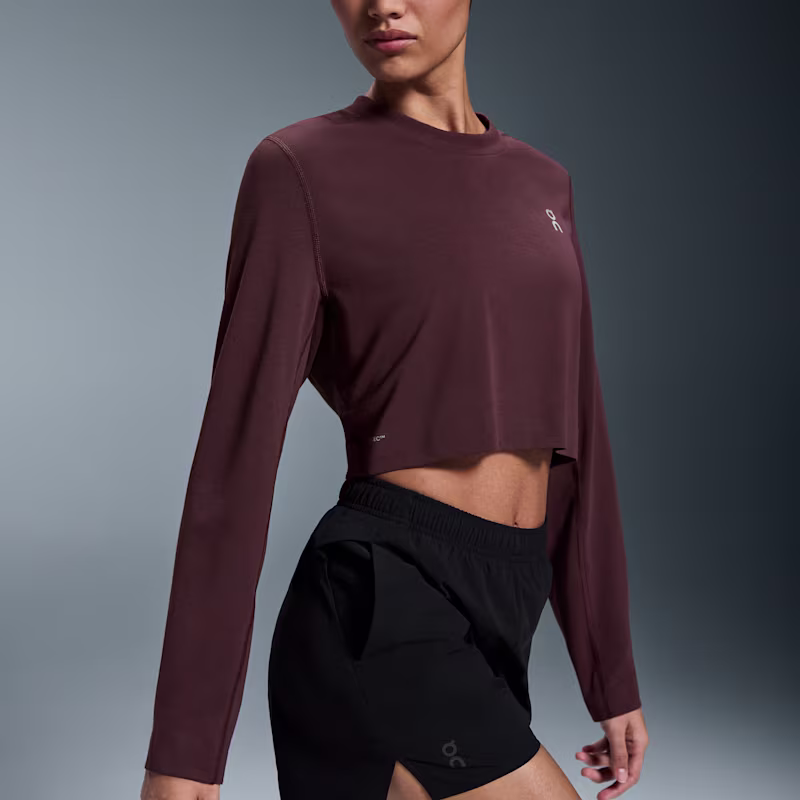 Women's Active Long-T Crop
