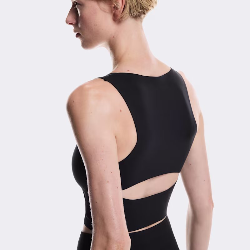 Women's Studio Open Back Crop