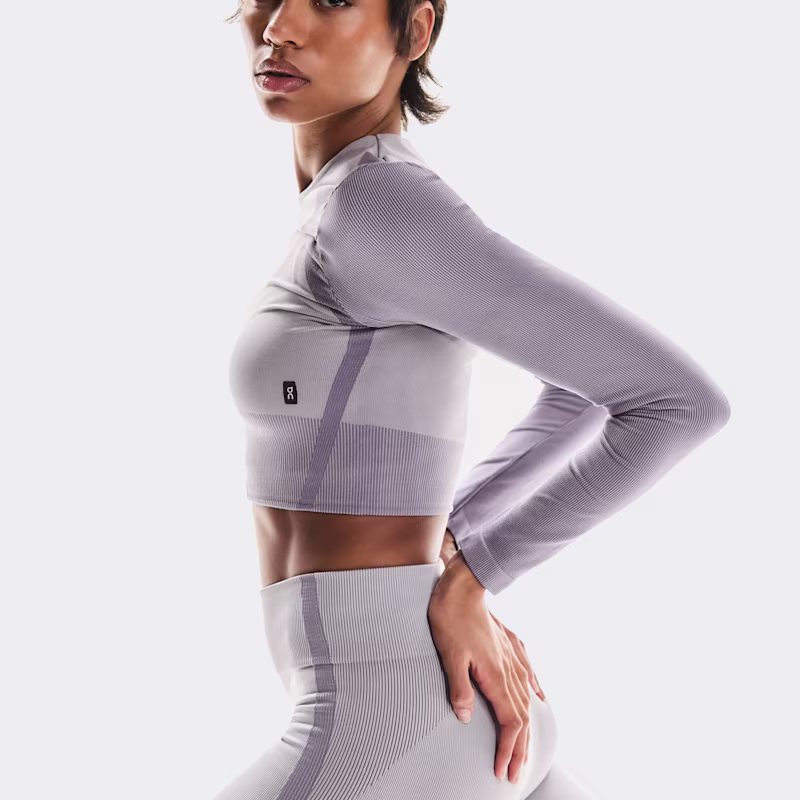 Women's Studio Knit Long-T Crop