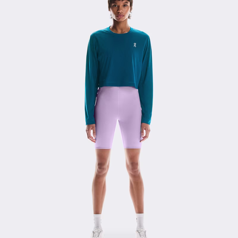 Women's Train Long-T Crop