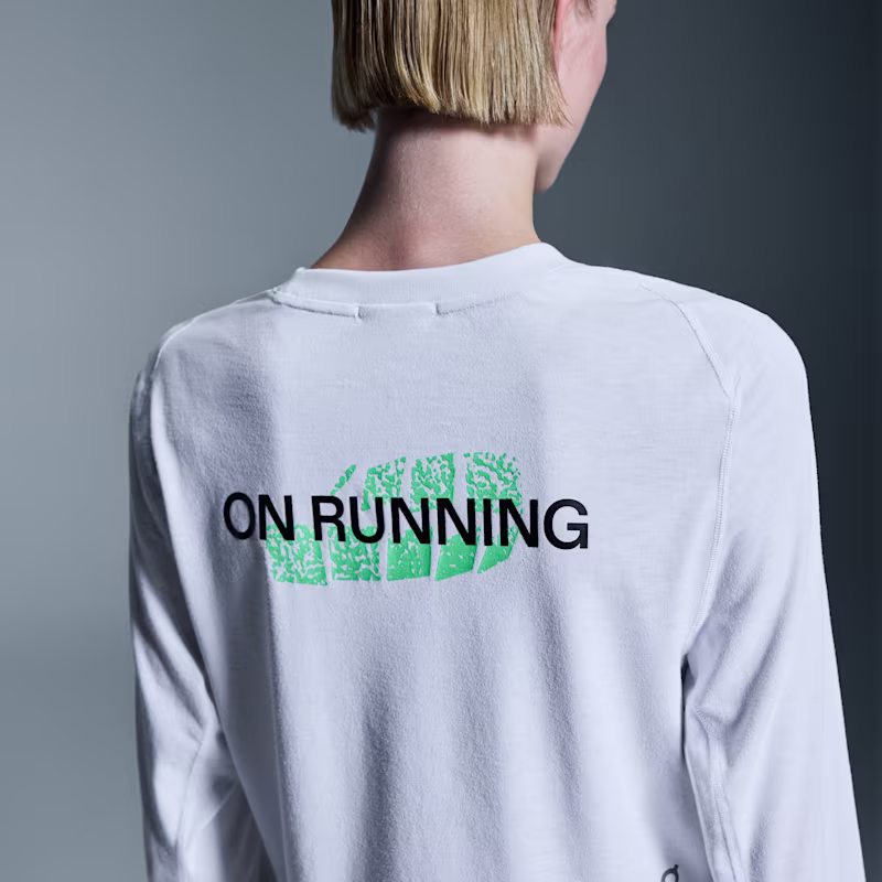 Women's Train Long-T Crop Graphic