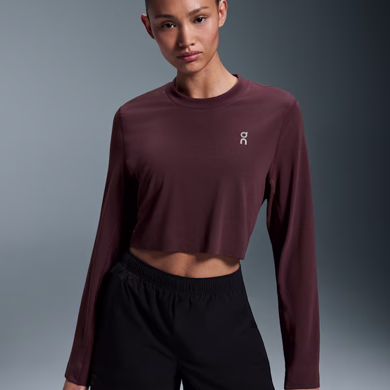 Women's Active Long-T Crop