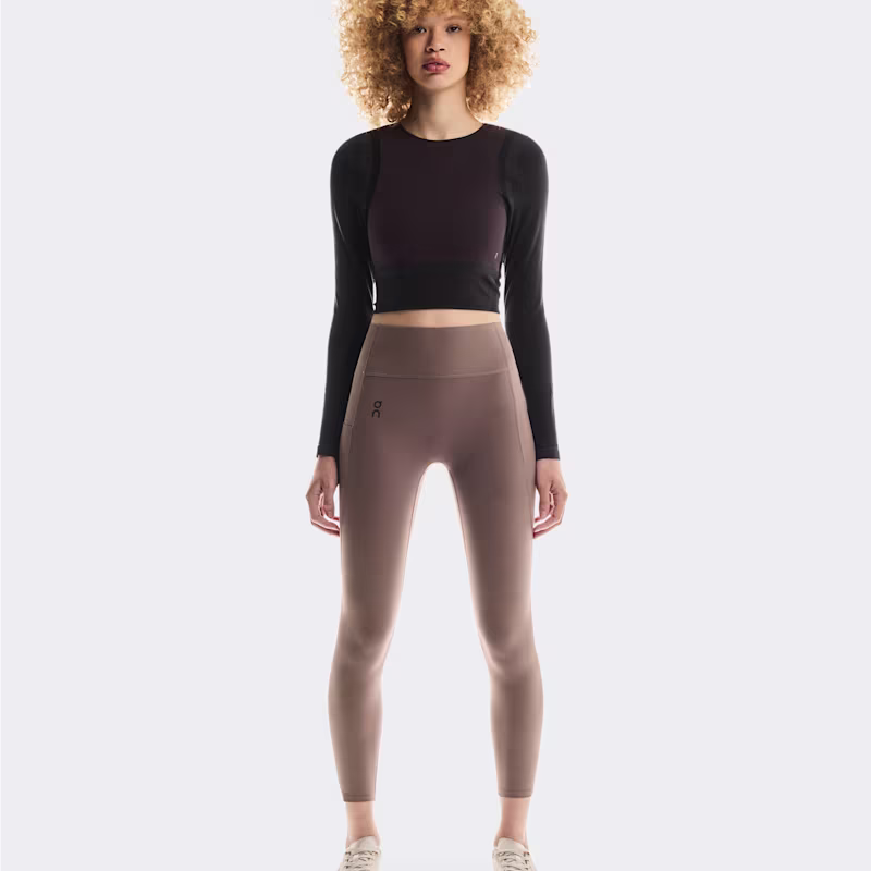 Women's Studio Knit Long-T Crop