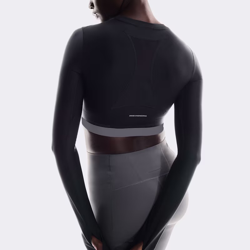 Women's Train Long Sleeve Crop