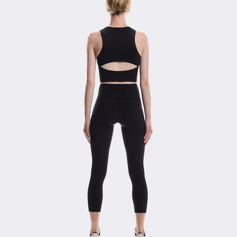 Women's Studio Open Back Crop