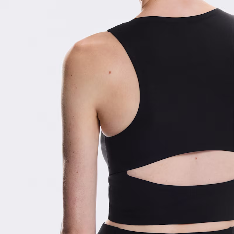 Women's Studio Open Back Crop