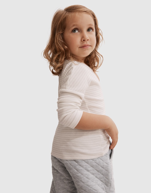 Country Road Recycled Polyester Soft Stripe T-Shirt