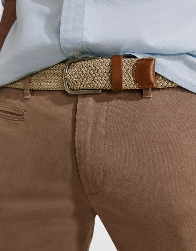 Country Road Woven Stretch Belt