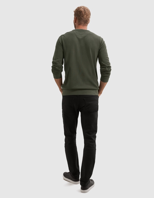 Country Road Waffle Crew T-Shirt