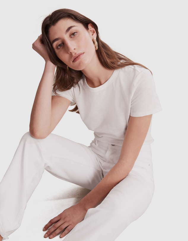 Country Road Short Sleeve Australian Cotton Slub T-Shirt