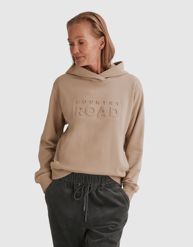 Country Road Australian Cotton Modern Logo Hooded Sweat