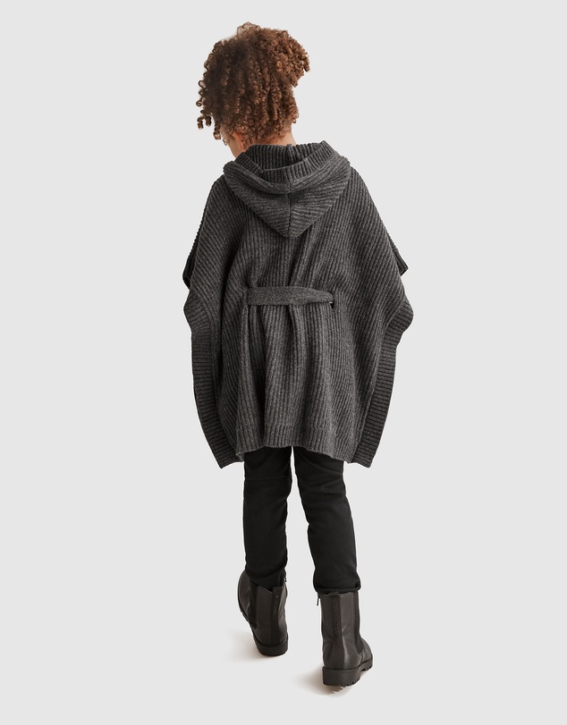 Country Road Knit Poncho