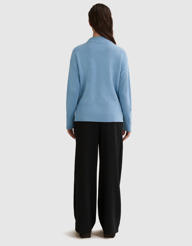 Country Road Australian Merino Wool Rib Detail Pullover