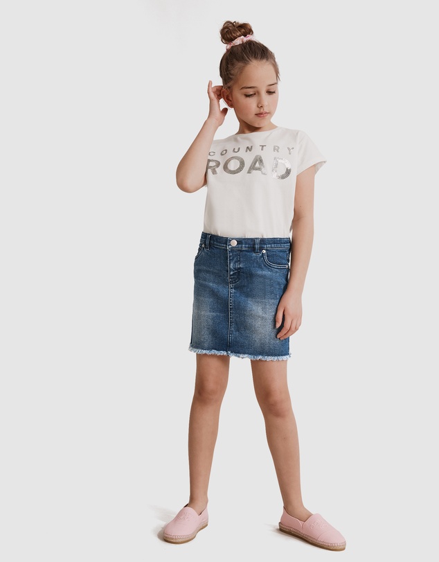 Country Road Denim Skirt