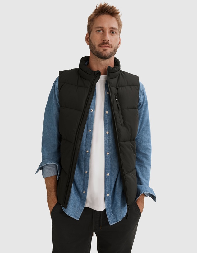 Country Road Recycled Polyester Puffer Vest