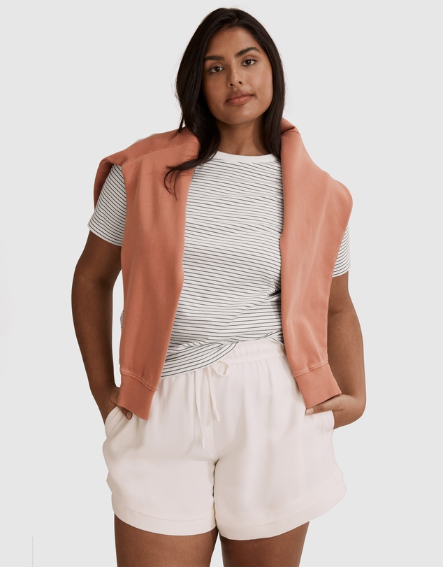 Country Road Australian Cotton Stripe Basic Cotton T-Shirt