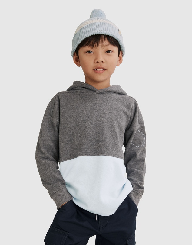 Country Road Organically Grown Cotton Logo Hood T-Shirt