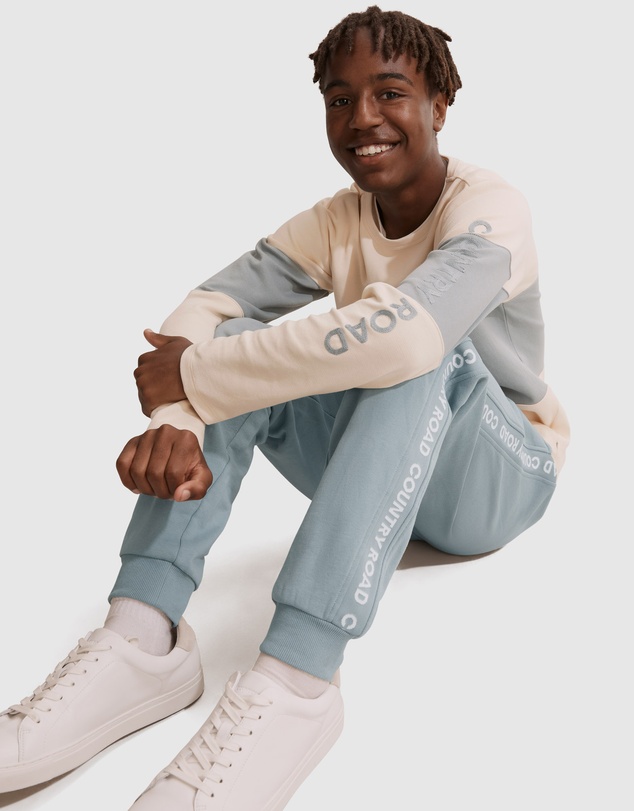 Country Road Teen Recycled Cotton Block Stripe T-Shirt