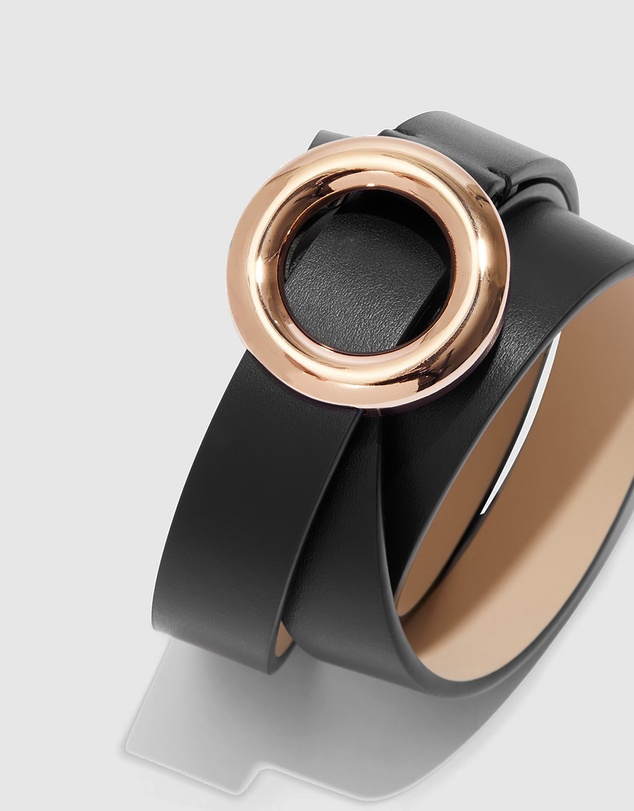 Country Road Solid Ring Belt