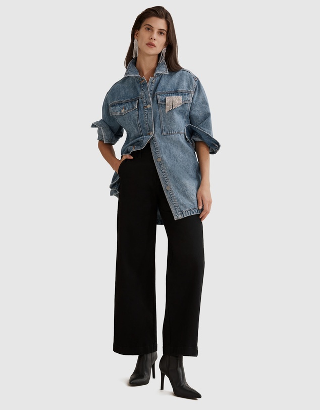 Country Road Australian Cotton Denim Shacket