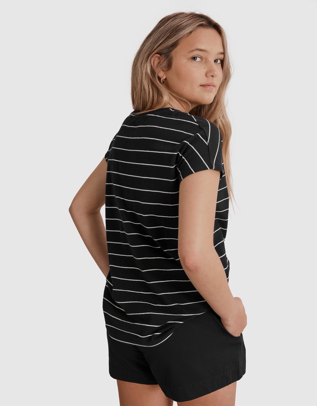 Country Road Teen Recycled Cotton Logo Sequin T-Shirt