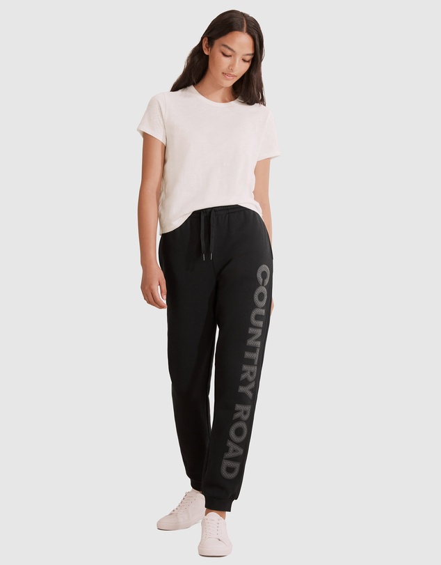 Country Road Teen Verified Australian Cotton Logo Sweat Pant
