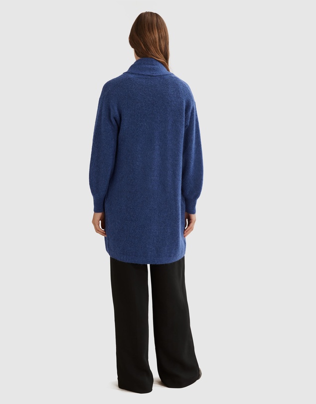 Country Road Longline Fluffy Cardigan