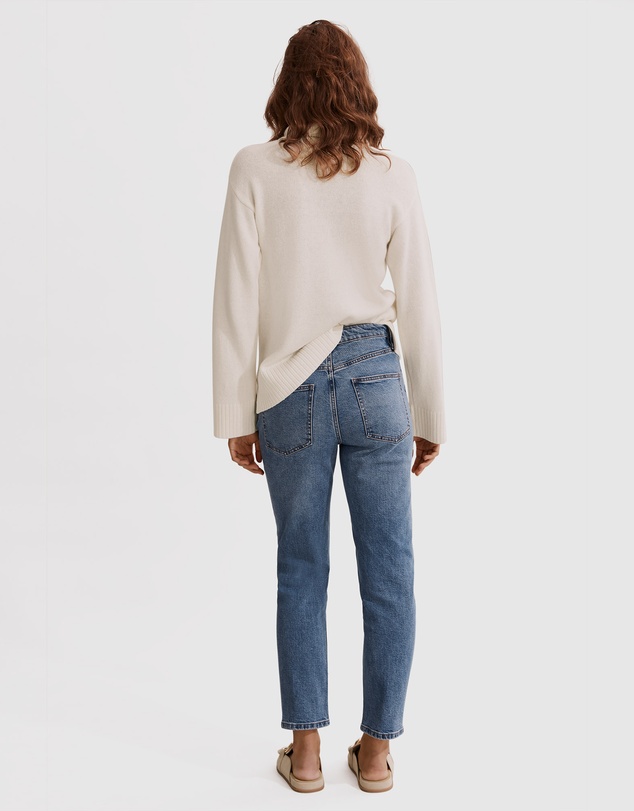 Country Road Australian Cotton High Rise Straight Jean