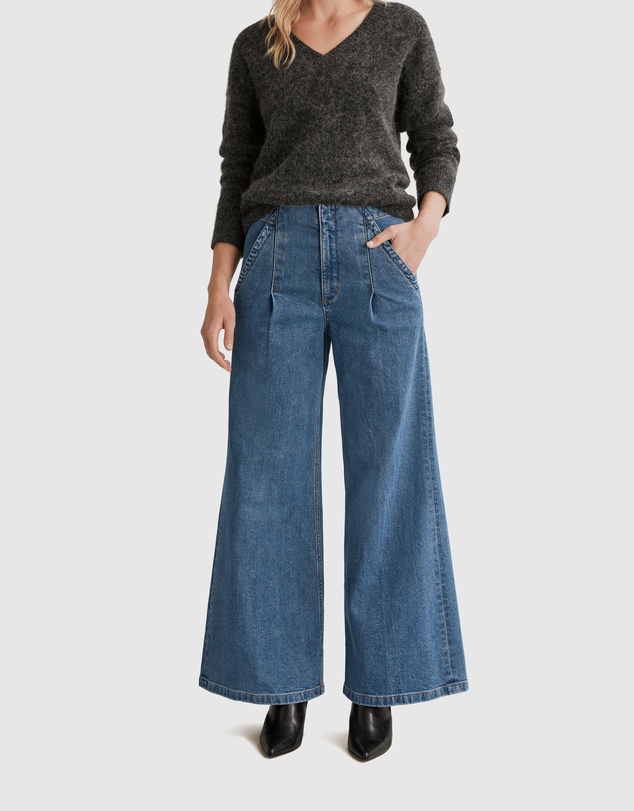 Country Road Australian Cotton Wide Tailored Jean