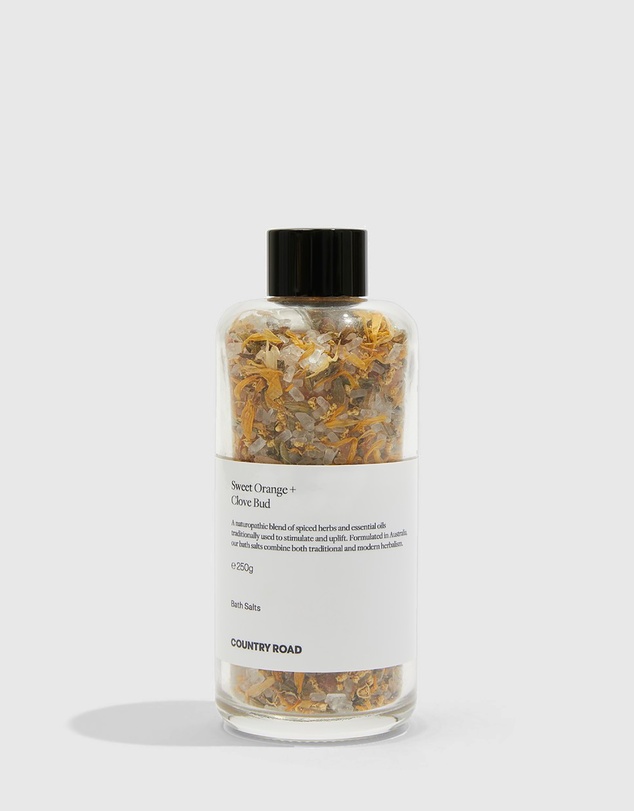 Country Road Sweet Orange + Clove Bud Bath Salts 250g