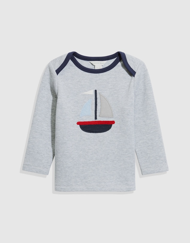 Country Road Organically Grown Cotton Envelope Boat T-Shirt