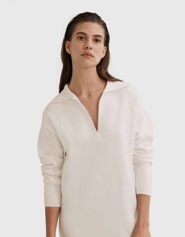 Country Road Collared Knit Dress