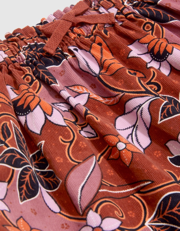 Country Road Autumn Cord Skirt