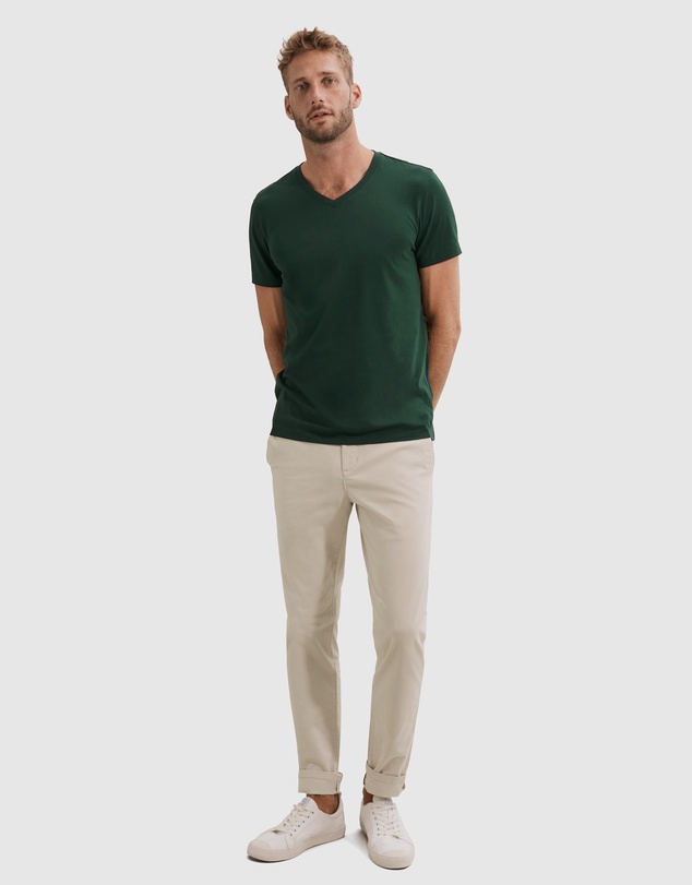 Country Road Pima V-neck T-Shirt