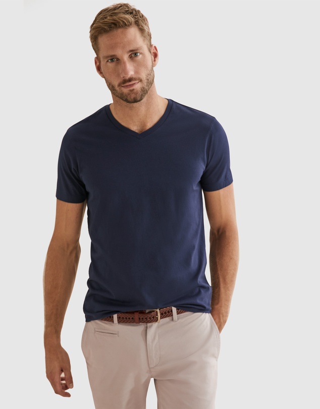 Country Road Pima V-neck T-Shirt