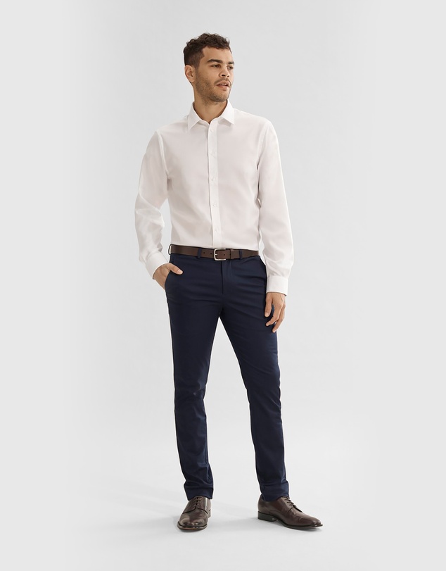 Country Road Regular Fit Textured Travel Shirt