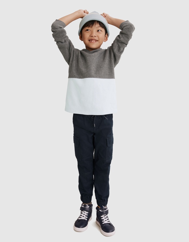 Country Road Organically Grown Cotton Logo Hood T-Shirt