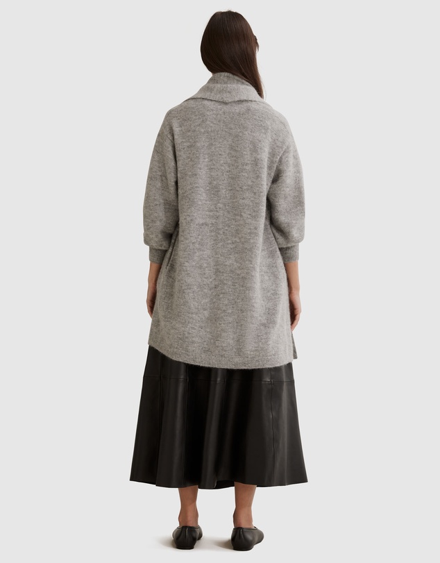 Country Road Longline Fluffy Cardigan