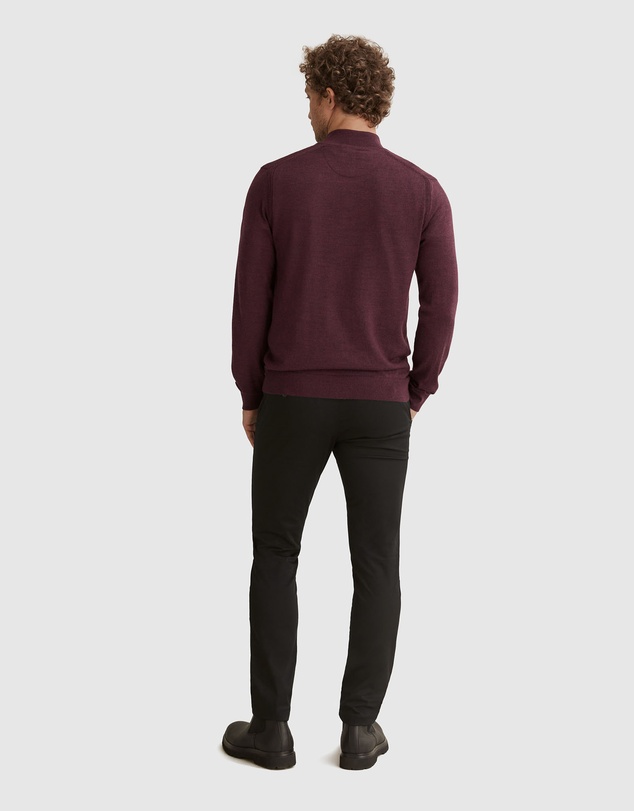 Country Road Verified Australian Merino Half Zip Knit