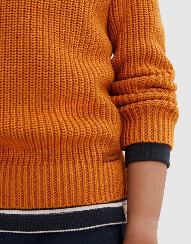 Country Road Fisherman Knit