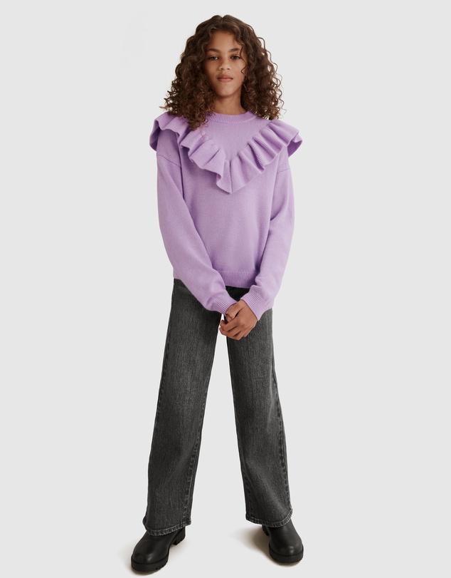 Country Road Frill Soft Knit