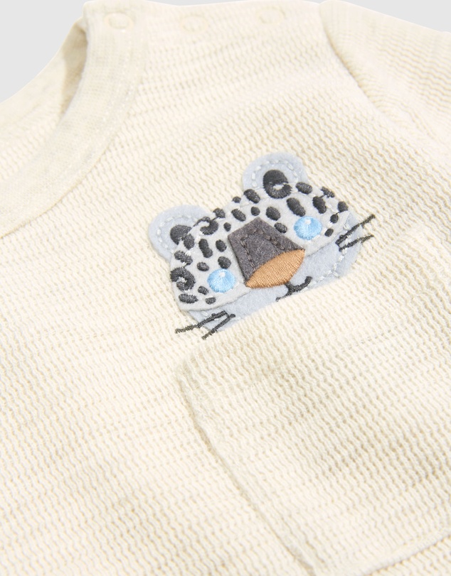 Country Road Organically Grown Cotton Ice Leopard T-Shirt