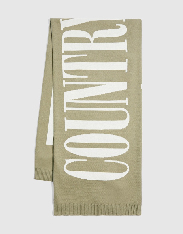 Country Road Organically Grown Cotton Heritage Knit Throw