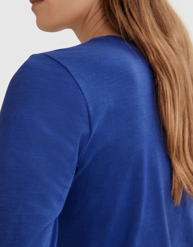 Country Road Long Sleeve Australian Cotton Slub T-Shirt